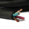 Niederspannung hohe elastische awm 3135 Silikon-Gummi-Kabel flexible Gummi